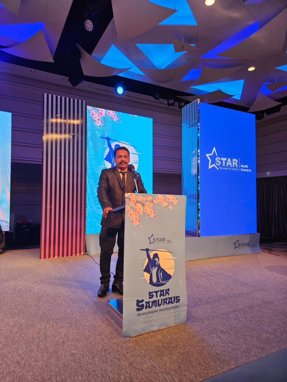 Tom K Varghese speaking at Star Health Leadership Summit